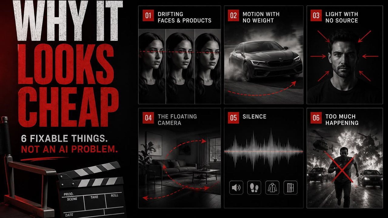 What makes generated footage look cheap